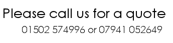 Please call us for a quote